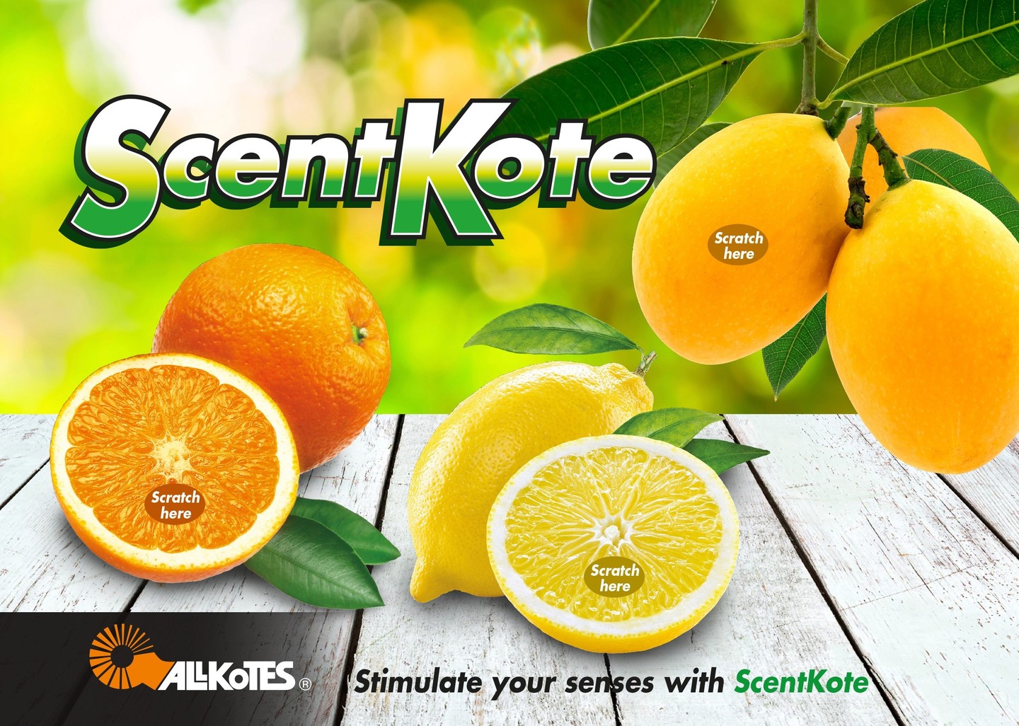 One month on from PacPrint, and we’ve got new samples to give away!

ScentKote – scratch and activate the scented areas for a burst of something sweet, fruity or whatever you’re planning on your next project.

Head to our website allkotes.com.au for a list of available scents.

#scent #scratchnsniff #print #printfinishing #pacprint2022 #pacprint